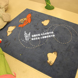 3温馨宜家 IKEA 福利图 婴幼儿短绒地毯 儿童游戏地毯 防滑层