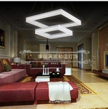 LED长方形客厅吊灯创意个性大气现代简约亚克力吊灯餐厅书房灯