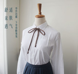 【买衬衫 送领绳】 日本JK制服 必备  白色尖领JK制服衬衫  长袖
