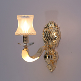 高档锌合金水晶壁灯 灯臂发亮壁灯 新古典后现代水晶壁灯