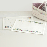 日本代购HOBBYRA 2015青木和子刺绣下午茶系列之餐垫（材料包）