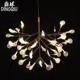 后现代艺术萤火虫创意个性吊灯 客厅餐厅卧室树枝叶子设计师灯具