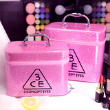 韩国3ce化妆包 大容量收纳包手提化妆包化妆盒小方包旅行包化妆箱
