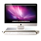 脑液晶显示器增高架底座托架多功能桌面键盘收纳架iMac台式电