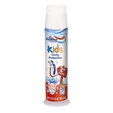 【爱上刷刷牙】美国Aquafresh三重保护儿童牙膏130g泡泡糖味