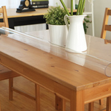 桌布防水防油PVC餐桌布水晶板田园简约塑料小清新透明茶几桌布