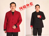 2016新款中国风春季改良盘口外套唐装外套宽松中式复古修身汉服男