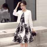 2016春季女装韩版裙子新款学生通勤修身常规套装小清新衣服连衣裙