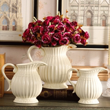 欧式陶瓷花瓶摆件结婚家居客厅电视柜餐桌时尚简约现代装饰工艺品