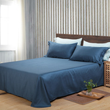 新品床单60支全棉床单60S全工艺纯色复古风活性印染舒适保暖柔软