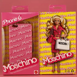 正品Moschino芭比娃娃 iPhone6s 4.7手机壳 苹果6s外壳硅胶保护套