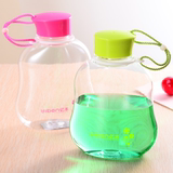亿本迷你小号水壶 学生手提便携塑料水杯子 儿童果汁水瓶运动茶杯