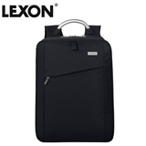 法国乐上LEXON黑色经典商务电脑包14寸双肩男女士多色背包LN1013
