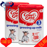 [2罐装]英国Cow&Gate牛栏婴幼儿配方奶粉3段1-2周岁宝宝 900g包邮