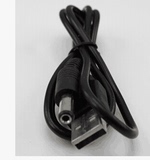 5.5mm音频圆孔圆头充电线迷你插卡小音箱音响连接USB小风扇电源线