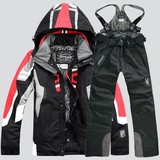 2015特价 男款滑雪服套装 外套棉衣 防风防水 透气顶级超保暖衣服