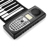 专业版49键加厚版 折叠电子琴/钢琴键盘/手卷钢琴 带手感 送电源
