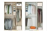 大容量衣柜 简易 简约 衣柜 三门衣柜 衣橱 收纳柜