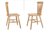 北欧实木温莎椅美式乡村餐椅白橡木餐椅欧式时尚简约现代餐椅定制