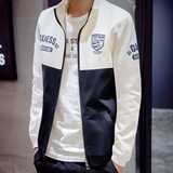 男式夹克 2016春秋韩版青年运动男士外套短款修身立领薄外衣潮款
