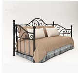 铁沙发铁艺沙发床公主床铁艺床宜家客厅卧室坐卧两用床单人儿童床