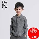 jnby by JNBY江南布衣童装男女童全棉刺绣长袖衬衣1F811102