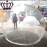 超大透明有机玻璃亚克力空心球户外防水大型工程透明大半球形圆罩