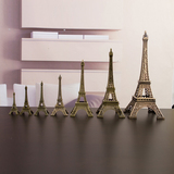欧式法国巴黎埃菲尔铁塔古铜色模型摆件 工艺品摄影道具 家居装饰