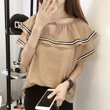 歌慕妮2016夏季新款韩版短袖T恤女装宽松显瘦学生范休闲百搭潮流