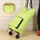 创意折叠拉杆包 手提旅行包行李袋 男女便携拉杆箱 牛津布行李包