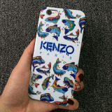 潮牌KENZO高田贤三No Fish海洋鱼iPhone6s/6plus手机壳硅胶保护套