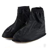 男款平底皮鞋运动鞋适用防雨鞋套男款防水雨靴黑色中筒包邮促销