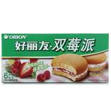 【苏宁易购】好丽友双莓派夹心蛋类芯饼138g/盒6枚