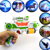 儿童玩具枪声光冲锋枪电动投影音乐手枪男小孩玩具2-3-4-5-6岁