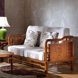 现代中式别墅沙发全实木沙发中国风明清古典布艺沙发客厅家具组合