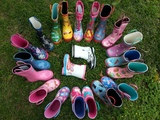 hatley外贸防滑雨鞋图案儿童雨靴男女儿童雨鞋水鞋儿童胶鞋防雨鞋