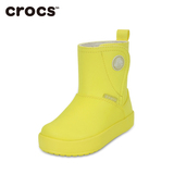 正品Crocs童鞋冬季新款卡乐彩暖绒小童靴保暖雪地短棉靴子|15840