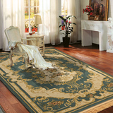 土耳其进口地毯客厅卧室长方形茶几地毯加厚复古欧式美式房间床边