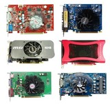 特价 PCI-E独立游戏显卡9500GT 8600GT 9600GT GT240 256M 512M