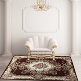 欧式美式中式客厅地毯茶几地毯卧室床边毯 满铺现代简约 可机洗