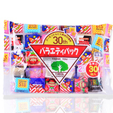 日本进口零食品 松尾方块缤纷什锦巧克力 30枚装180克 多彩巧克力