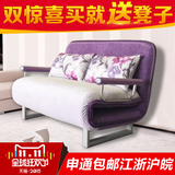 沙发y多功能可折叠沙发床单人双人1.2米1.5米1米 简约小户型布艺