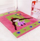 定制纯手工地毯卡通动漫儿童房客厅卧室床边幼儿园舞蹈地毯满铺