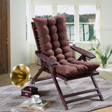 特价包邮冬季躺椅垫摇椅坐靠垫加厚老板椅午休竹木沙发折叠藤椅垫