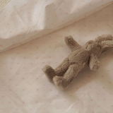 Loucy 婴幼儿床纯棉梭织床单 幼儿园床单 粉色星月