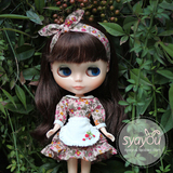 【预定】Syayou娃衣·浆果围裙套装for Blythe/licca/Azone