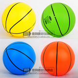 特价儿童玩具寸哈哈球篮球纯单一彩色球皮球拍拍球幼儿园专用批发