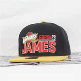 EWR品质保证NBA骑士队詹姆斯23号男女夏天遮阳帽户外出游休闲平沿
