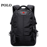 POLO男士背包旅行包大容量双肩背包时尚休闲商务双肩包男学生书包