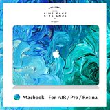 MacBook Air/Pro12/13/15贴膜苹果电脑全套保护贴纸外壳创意彩膜